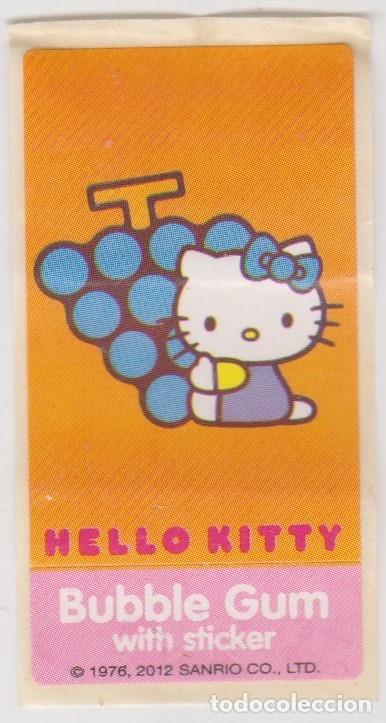 Coleccionismo cromos antiguos: chicle -- BUBBLE GUM -- HELLO KITTY -- a&ntilde;o 2012 - Foto 1