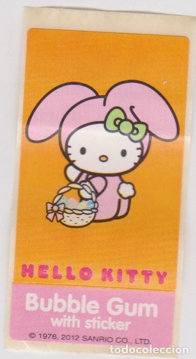 Coleccionismo cromos antiguos: chicle -- BUBBLE GUM -- HELLO KITTY -- a&ntilde;o 2012 - Foto 1