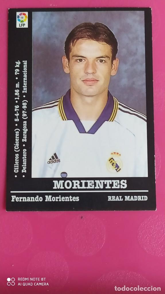 Collezionismo Figurine antiche: 83 MORIENTES REAL MADRID 00 001 200 2001 PANINI NUEVO