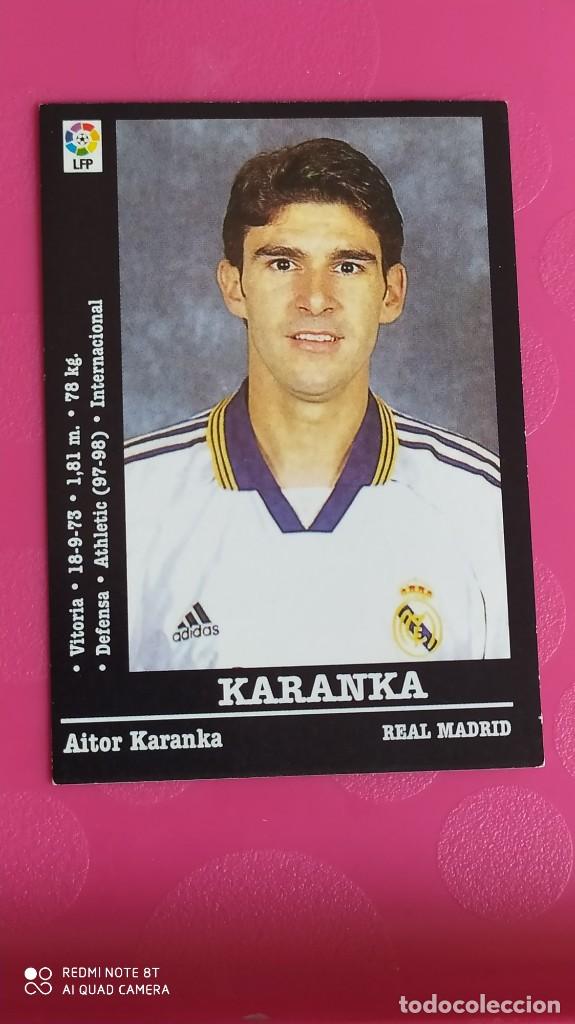 Collezionismo Figurine antiche: 74 KARANKA REAL MADRID 00 001 200 2001 PANINI NUEVO
