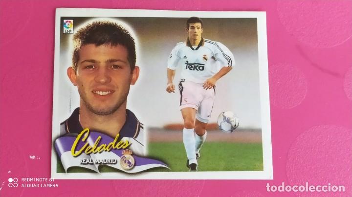 Collezionismo Figurine antiche: FICHAJE 2 CELADES REAL MADRID 00 01 2000 2001 ESTE