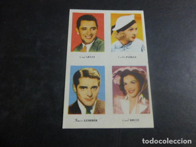 Coleccionismo cromos antiguos: CROMO ACTORES Y ACTRICES A&Ntilde;OS 40 - Foto 1