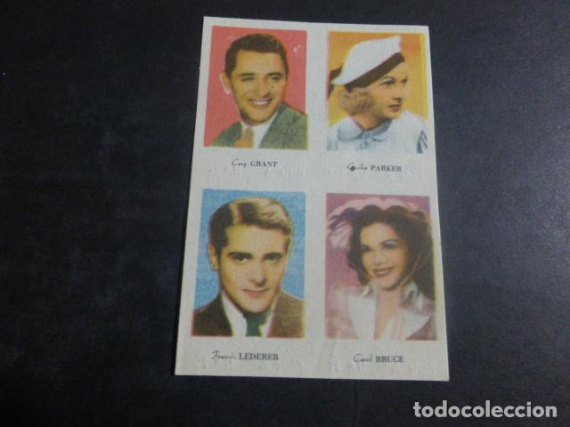 Coleccionismo cromos antiguos: CROMO ACTORES Y ACTRICES A&Ntilde;OS 40 - Foto 1