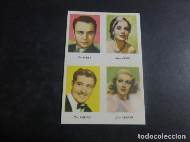 Coleccionismo cromos antiguos: CROMO ACTORES Y ACTRICES A&Ntilde;OS 40 - Foto 1