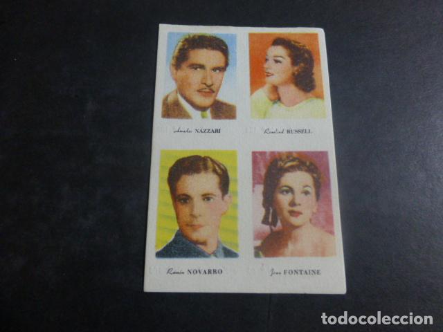 Coleccionismo cromos antiguos: CROMO ACTORES Y ACTRICES A&Ntilde;OS 40 - Foto 1