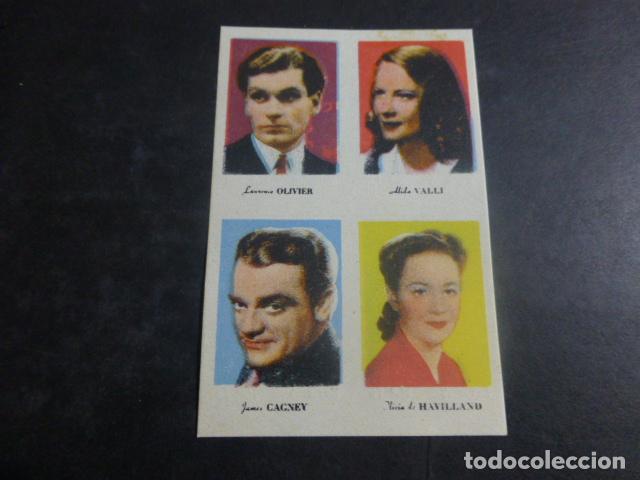 Coleccionismo cromos antiguos: CROMO ACTORES Y ACTRICES A&Ntilde;OS 40 - Foto 1
