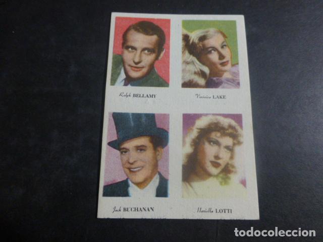 Coleccionismo cromos antiguos: CROMO ACTORES Y ACTRICES A&Ntilde;OS 40 - Foto 1