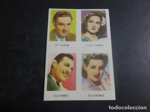 Coleccionismo cromos antiguos: CROMO ACTORES Y ACTRICES A&Ntilde;OS 40 - Foto 1