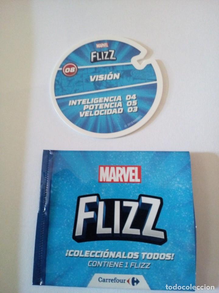 Coleccionismo cromos antiguos: Flizz de Marvel Carrefour n&uacute;mero 8 - Foto 2