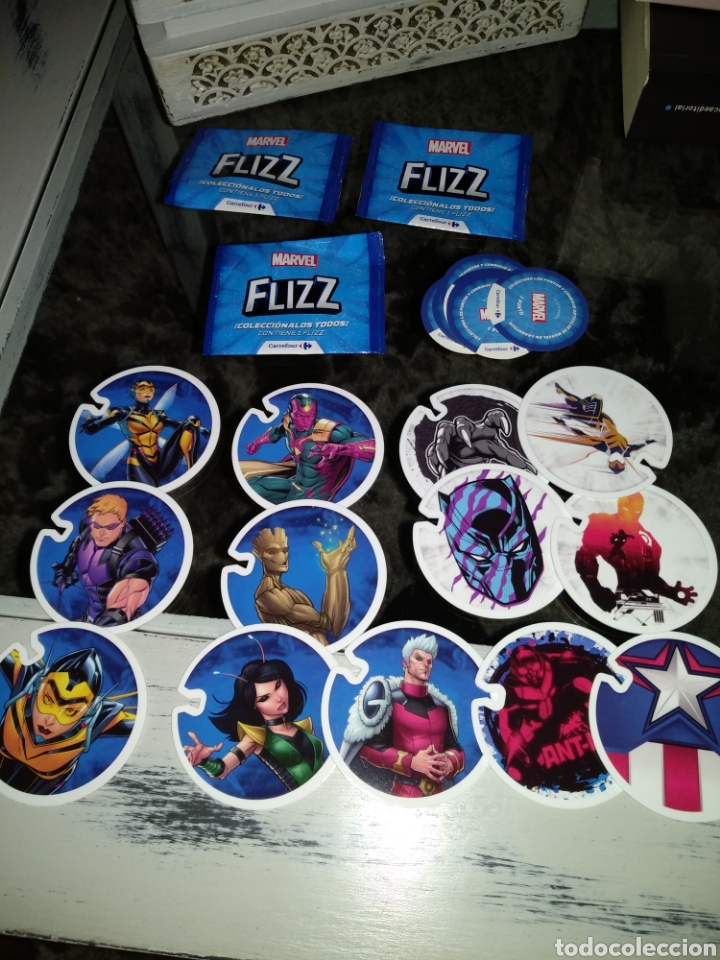 Coleccionismo cromos antiguos: Tazos Marvel - Foto 1