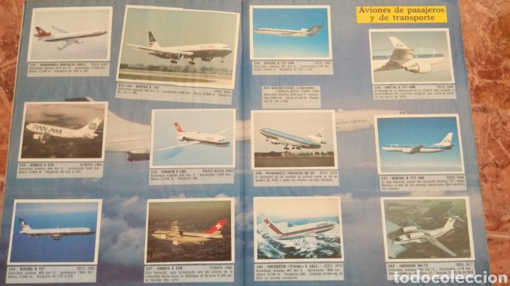 Coleccionismo cromos antiguos: &Aacute;lbum de cromos Aviones - Foto 3