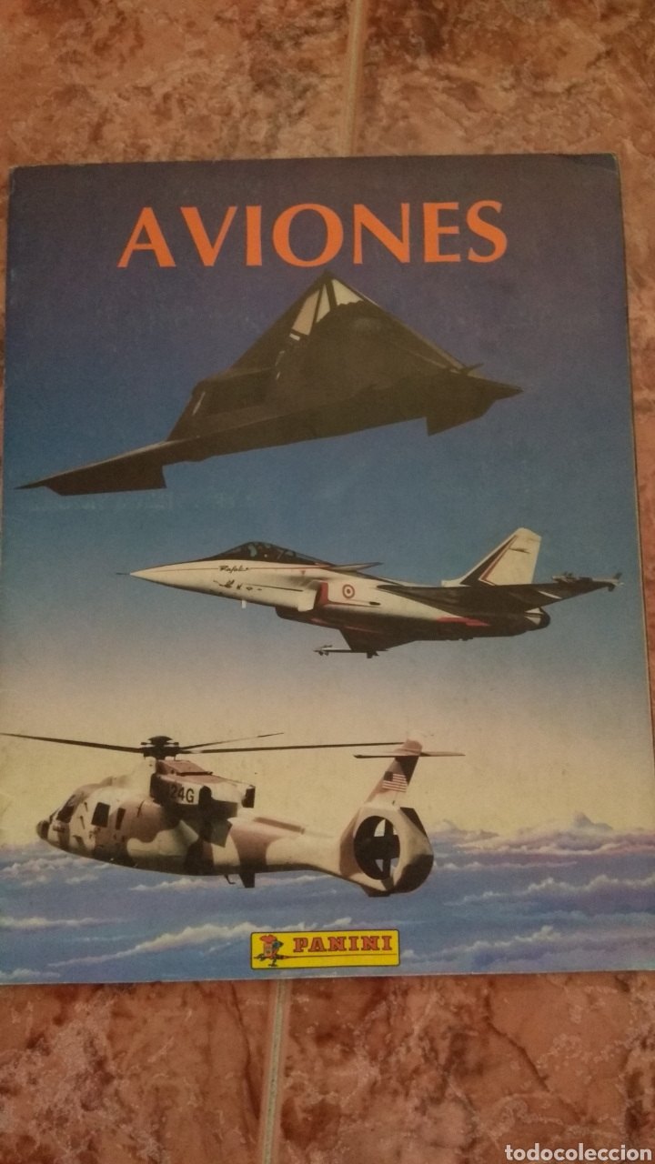 Coleccionismo cromos antiguos: &Aacute;lbum de cromos Aviones - Foto 1