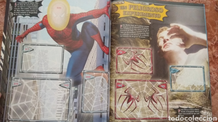 Coleccionismo cromos antiguos: &Aacute;lbum de cromos Spiderman - Foto 2