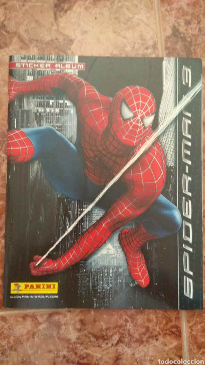 Coleccionismo cromos antiguos: &Aacute;lbum de cromos Spiderman - Foto 1