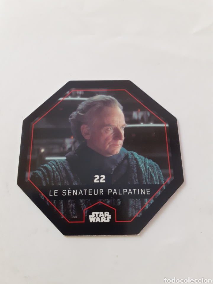 Coleccionismo cromos antiguos: Tazo star wars octogonal cosmic shells numero 22 - Foto 1