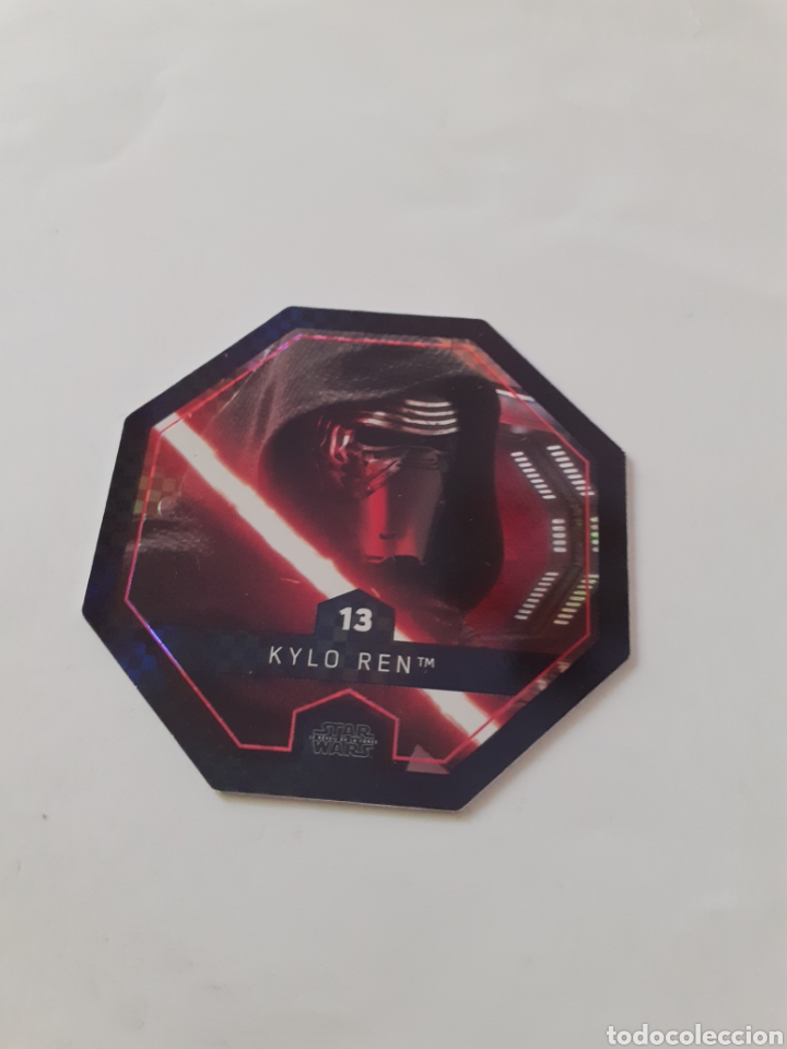Coleccionismo cromos antiguos: Tazo star wars octogonal cosmic shells numero 13 - Foto 1