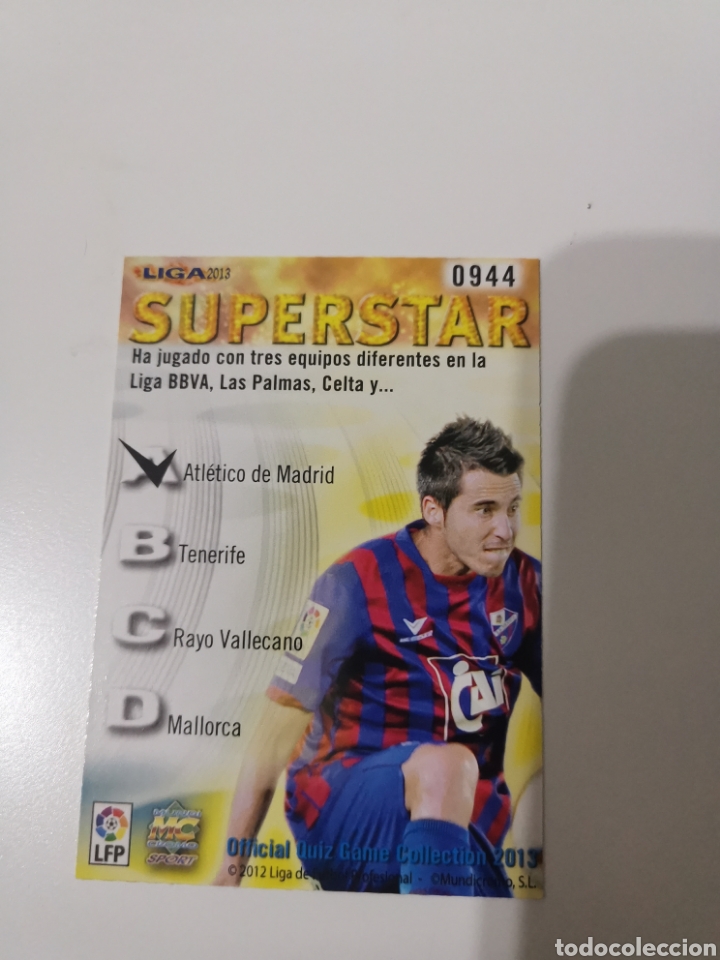 Coleccionismo cromos antiguos: Jorge 944 mundicromo 2012-2013 - Foto 2
