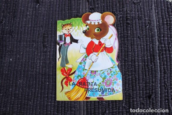 Coleccionismo Cromos antiguos: COLECCION CUENTOS TROQUELADOS VILMAR : LA RATITA PRESUMIDA