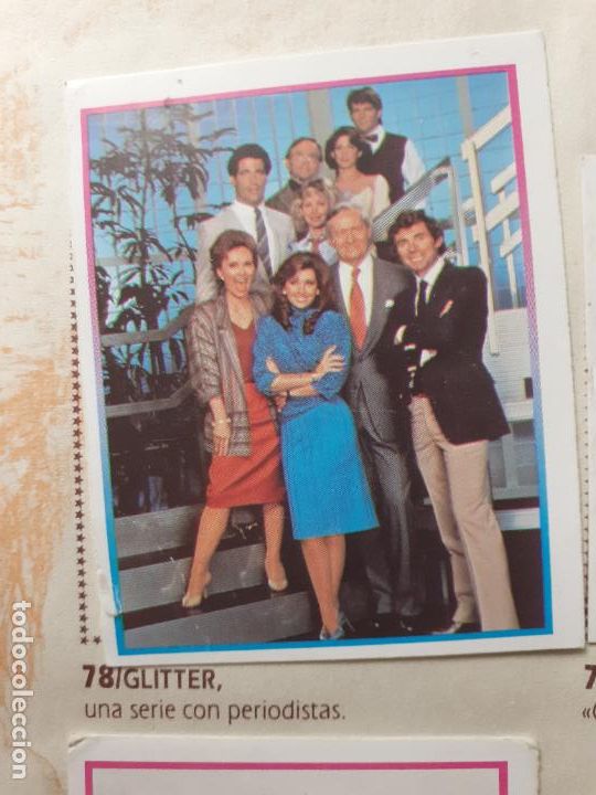 Coleccionismo cromos antiguos: SUPER STARS EDICIONES ESTE N 78 GLITTER - Foto 1