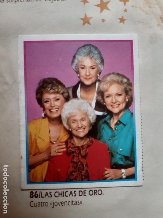 Coleccionismo cromos antiguos: SUPER STARS EDICIONES ESTE N 86 LAS CHICAS DE ORO - Foto 1