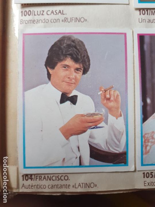Coleccionismo cromos antiguos: SUPER STARS EDICIONES ESTE N 104 FRANCISCO - Foto 1