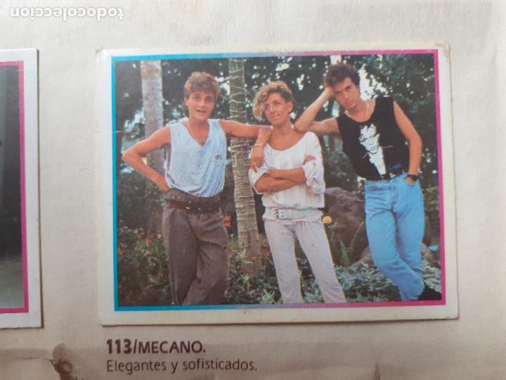 Coleccionismo cromos antiguos: SUPER STARS EDICIONES ESTE N 113 MECANO - Foto 1