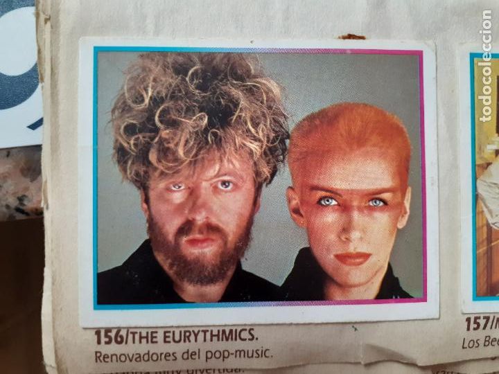 Coleccionismo cromos antiguos: SUPER STARS EDICIONES ESTE N 156 THE EURYTHMICS - Foto 1