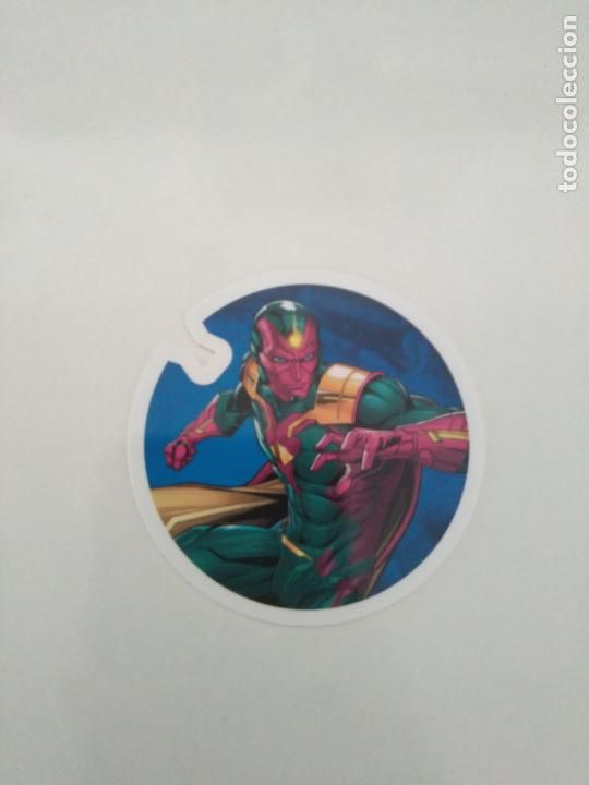 Coleccionismo cromos antiguos: Flizz Marvel #08 Visi&oacute;n - Carrefour - Foto 1