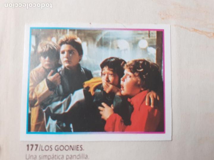 Coleccionismo cromos antiguos: SUPER STARS EDICIONES ESTE N 177 los goonies - Foto 1