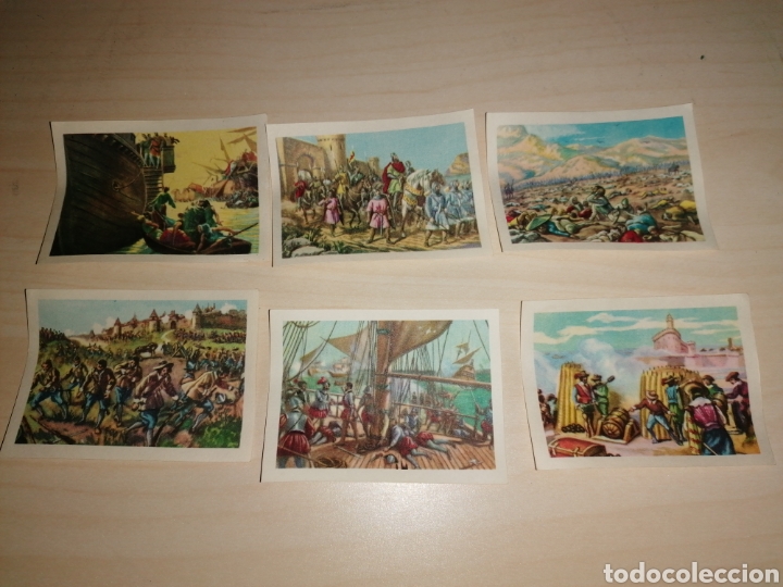 Coleccionismo cromos antiguos: Lote de cromos GUERRAS DE ESPA&Ntilde;A - Foto 1