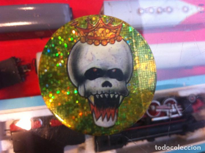 Colecionismo Cromos antigos: CROMO DE CART&Oacute;N. LASER CAPS. 10 PUNTOS. DI&Aacute;METRO: 4 CM. N&ordm; 313