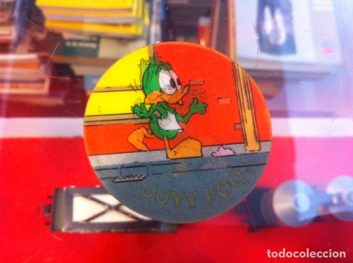 Sammeln alte Sammelbilder: CROMO DE PL&Aacute;STICO. DI&Aacute;METRO: 4 CM. MATUTANO. MAGIC TAZO. 2 PUNTOS. HOLOGR&Aacute;FICO. N&ordm; 121