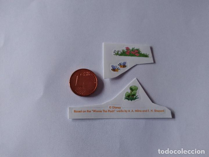 Coleccionismo cromos antiguos: LOTE 3 CROMOS PEGATINAS WINNIE THE POOH DISNEY