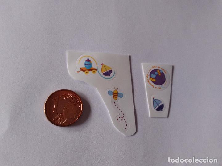 Coleccionismo cromos antiguos: LOTE 4 CROMOS PEGATINAS WINNIE THE POOH DISNEY