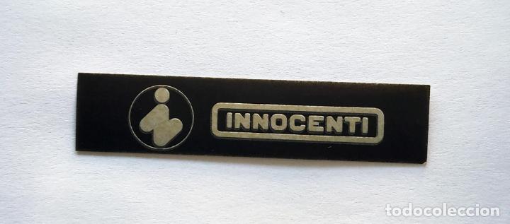 Coleccionismo Cromos antiguos: CROMO TIRA PEGATINA A TODO GAS , MARCAS DE COCHES Y MOTOS , INNOCENTI , 6,8 CMS LEER DESCRIPCION