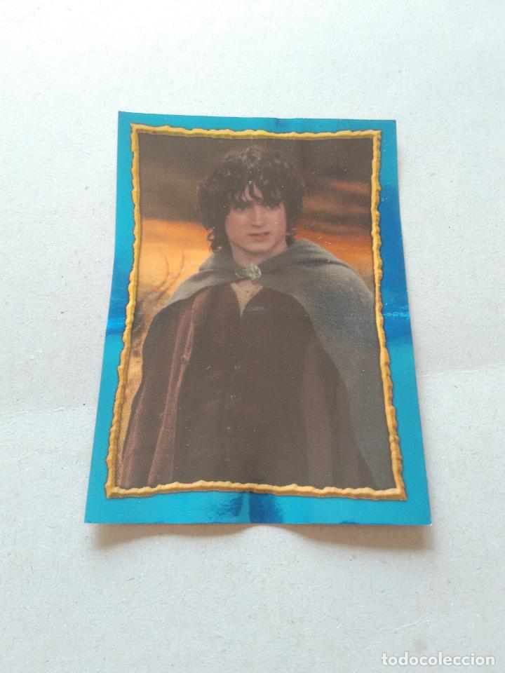 Coleccionismo cromos antiguos: A BRILLANTE CROMO SE&Ntilde;OR DE LOS ANILLOS THE LORD OF THE RINGS THE TWO TOWERS A&Ntilde;O 2002 MERLIN STICKERS