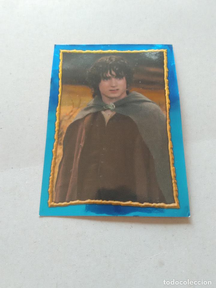 Coleccionismo cromos antiguos: A BRILLANTE CROMO SE&Ntilde;OR DE LOS ANILLOS THE LORD OF THE RINGS THE TWO TOWERS A&Ntilde;O 2002 MERLIN STICKERS