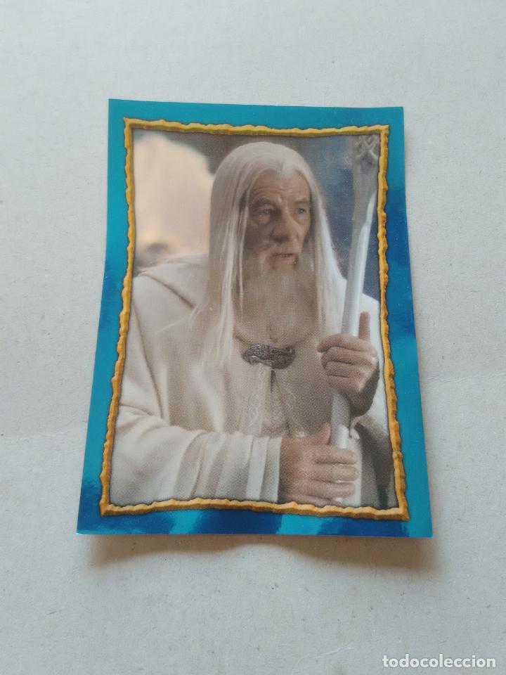 Coleccionismo cromos antiguos: B BRILLANTE CROMO SE&Ntilde;OR DE LOS ANILLOS THE LORD OF THE RINGS THE TWO TOWERS A&Ntilde;O 2002 MERLIN STICKERS