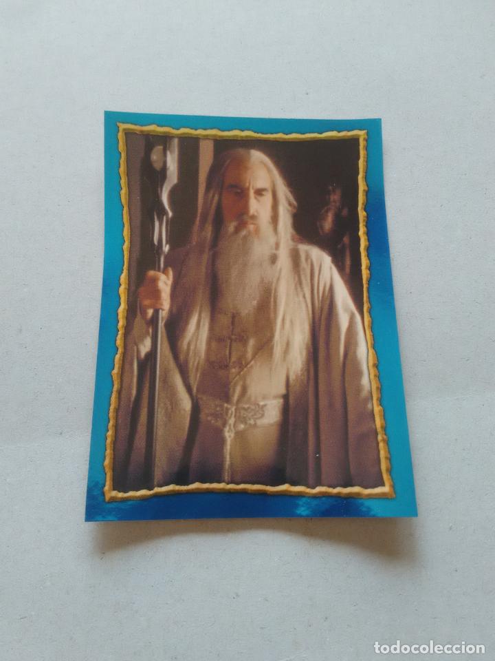 Coleccionismo cromos antiguos: D BRILLANTE CROMO SE&Ntilde;OR DE LOS ANILLOS THE LORD OF THE RINGS THE TWO TOWERS A&Ntilde;O 2002 MERLIN STICKERS