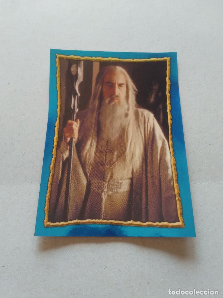 Coleccionismo cromos antiguos: D BRILLANTE CROMO SE&Ntilde;OR DE LOS ANILLOS THE LORD OF THE RINGS THE TWO TOWERS A&Ntilde;O 2002 MERLIN STICKERS