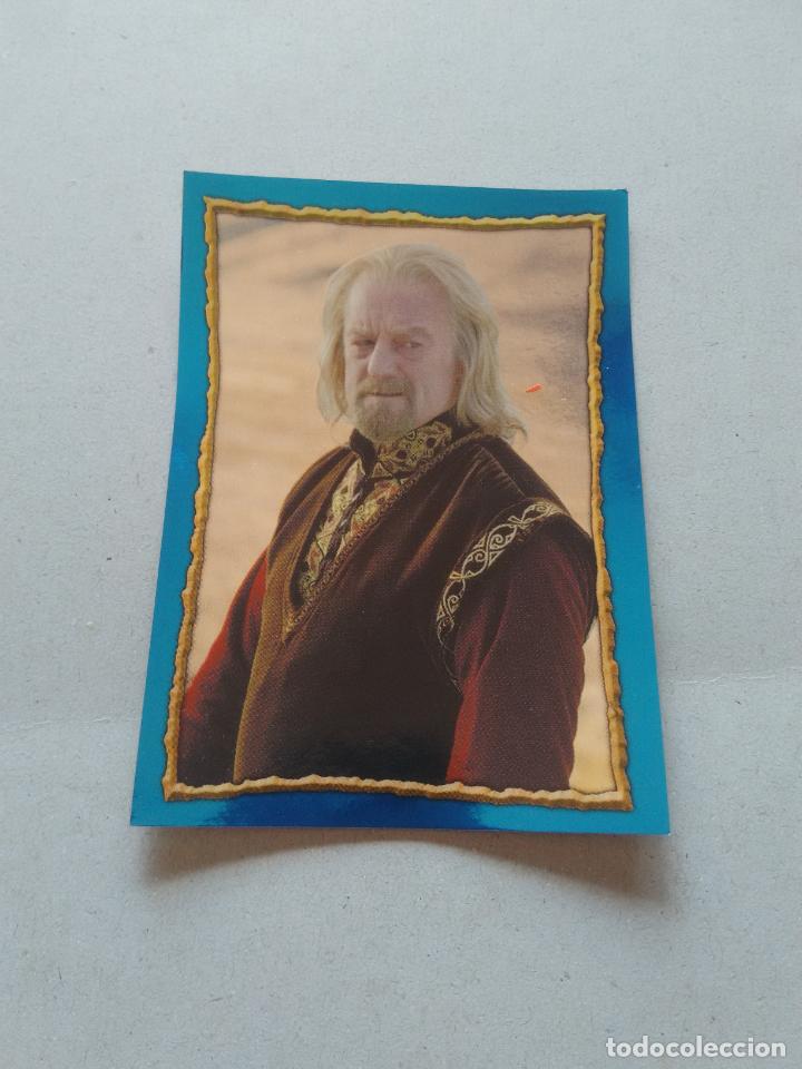 Coleccionismo cromos antiguos: G BRILLANTE CROMO SE&Ntilde;OR DE LOS ANILLOS THE LORD OF THE RINGS THE TWO TOWERS A&Ntilde;O 2002 MERLIN STICKERS