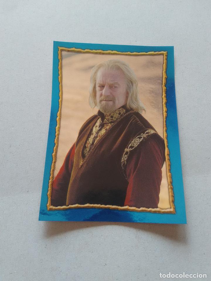 Coleccionismo cromos antiguos: G BRILLANTE CROMO SE&Ntilde;OR DE LOS ANILLOS THE LORD OF THE RINGS THE TWO TOWERS A&Ntilde;O 2002 MERLIN STICKERS