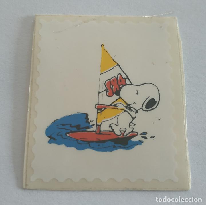 Coleccionismo cromos antiguos: CROMO PEGATINA SNOOPY , SIN MARCA - Foto 1