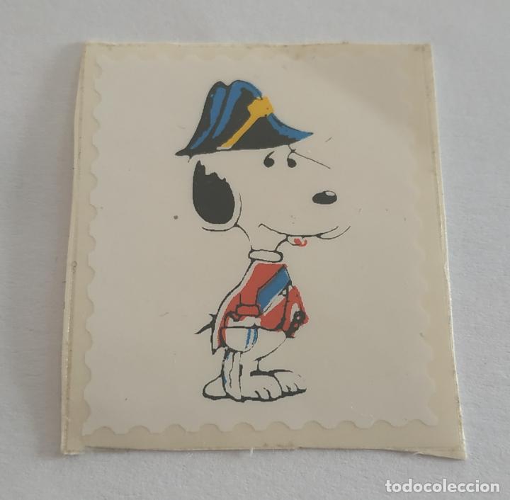 Coleccionismo cromos antiguos: CROMO PEGATINA SNOOPY , SIN MARCA - Foto 1