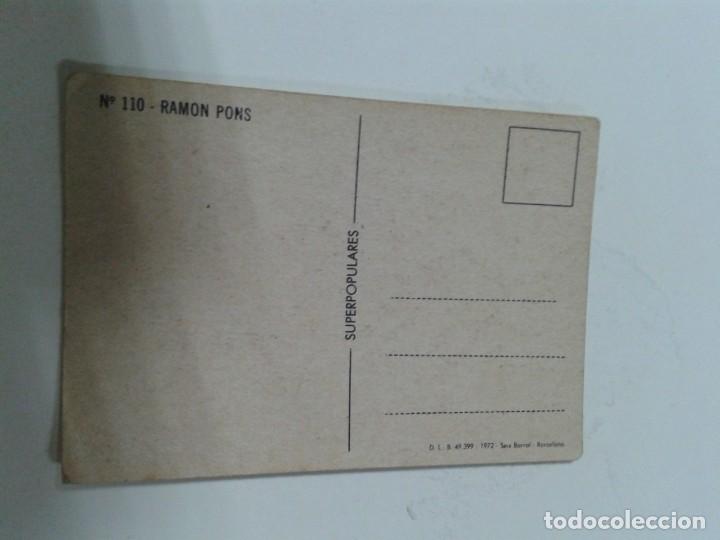 Coleccionismo cromos antiguos: SUPERPOPULARES N&ordm; 110. RAMON PONS - Foto 2