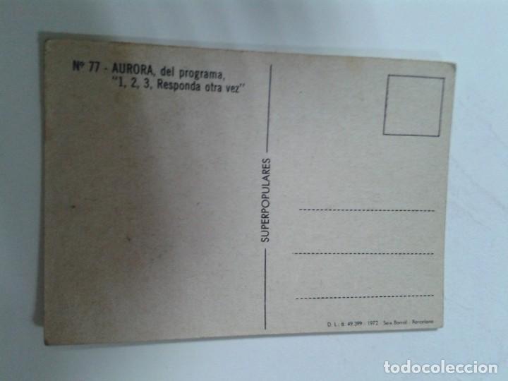 Coleccionismo cromos antiguos: SUPERPOPULARES NUMERO 77. AURORA - Foto 2