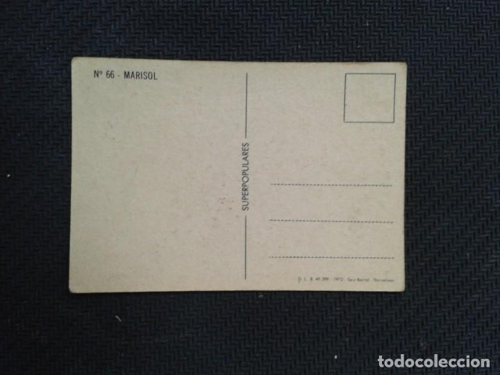 Coleccionismo cromos antiguos: SUPERPOPULARES N&ordm;66. MARISOL - Foto 2