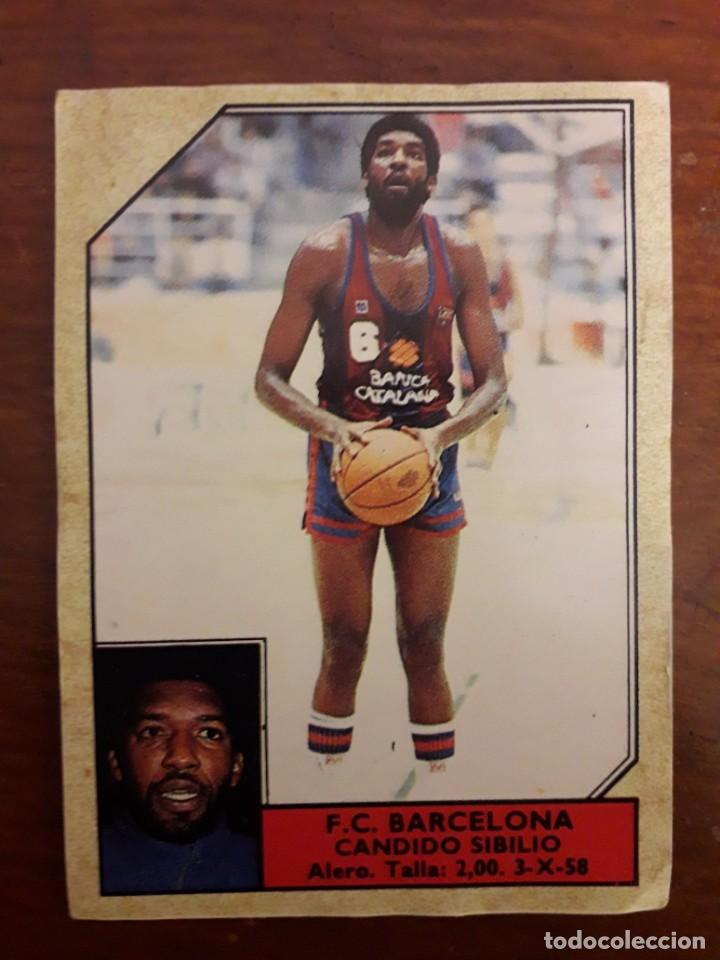 Coleccionismo Cromos antiguos: CROMO CONVERSE CHICHO SIBILIO LIGA ACB 1988-1989 N&ordm; 2 BARCELONA NUNCA PEGADO 88-89