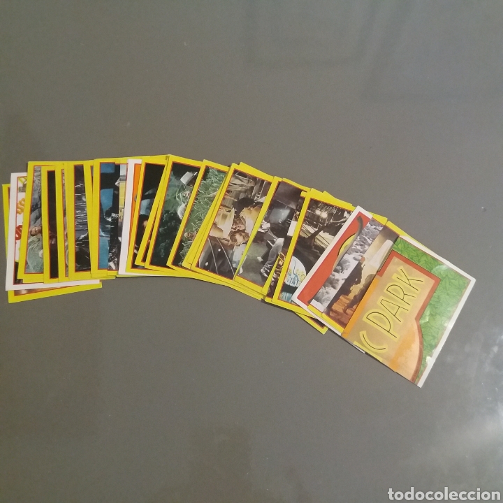 Coleccionismo cromos antiguos: Lote de cromos de jurassic park. - Foto 2