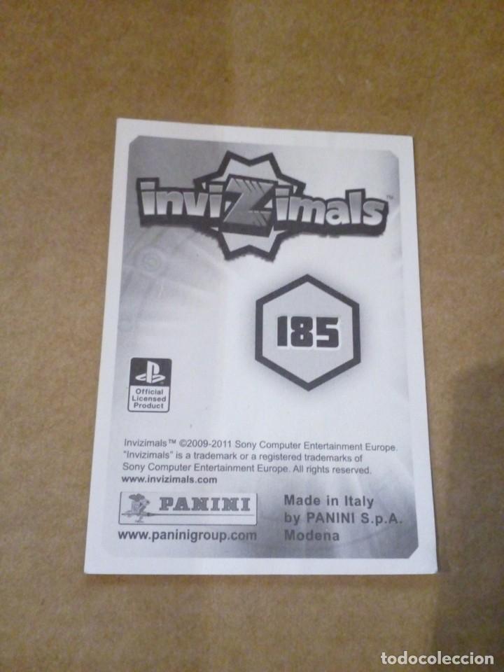 Coleccionismo cromos antiguos: Cromo Invizimals n&uacute;mero 185 Panini - Foto 2